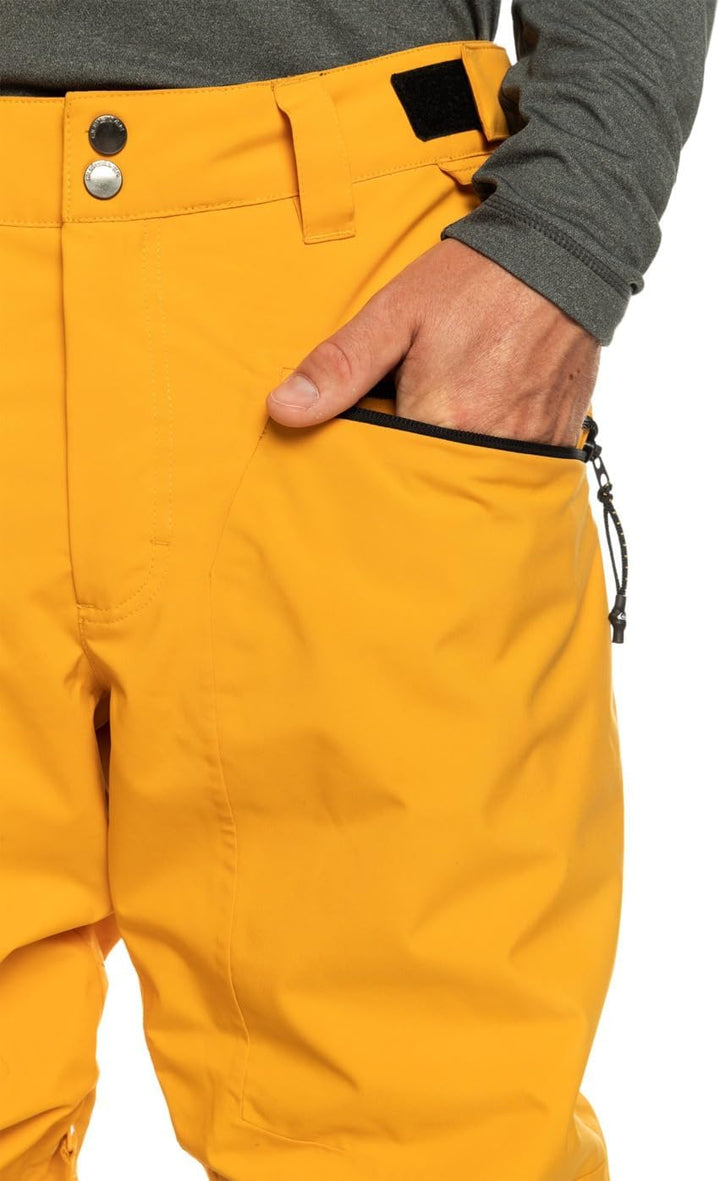 Quiksilver Herren Wanderhose Boundry XS Mineral Yellow, XS Mineral Yellow
