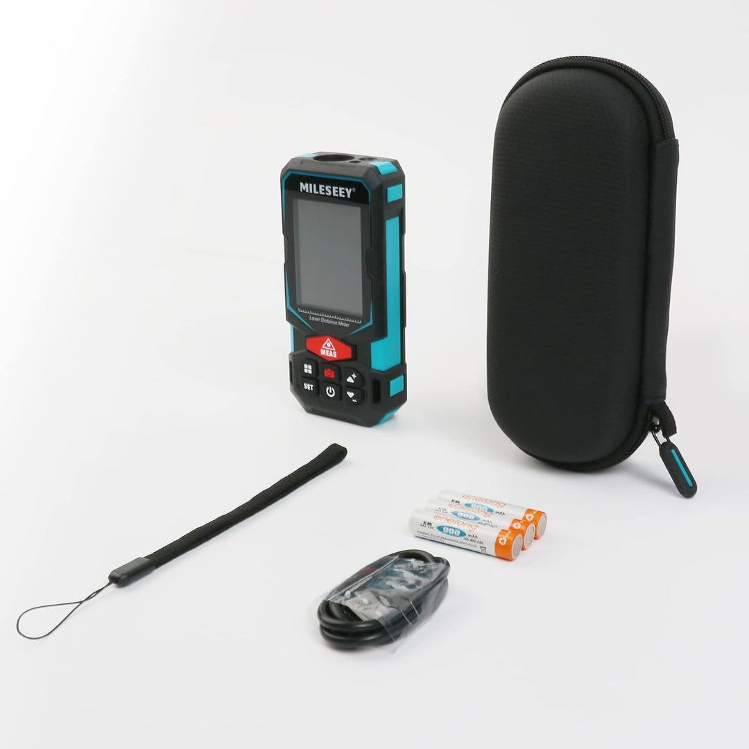MiLESEEY S7 Professional Laser Entfernungsmesser mit Kamera,Messbereich 100m,P2P-Technologie,IP65,±