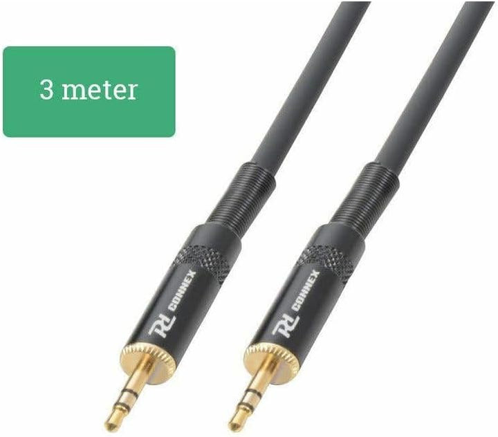 PD Connex Signalkabel Audiokabel 3,5 mm Klinke (m/m) - 3 Meter