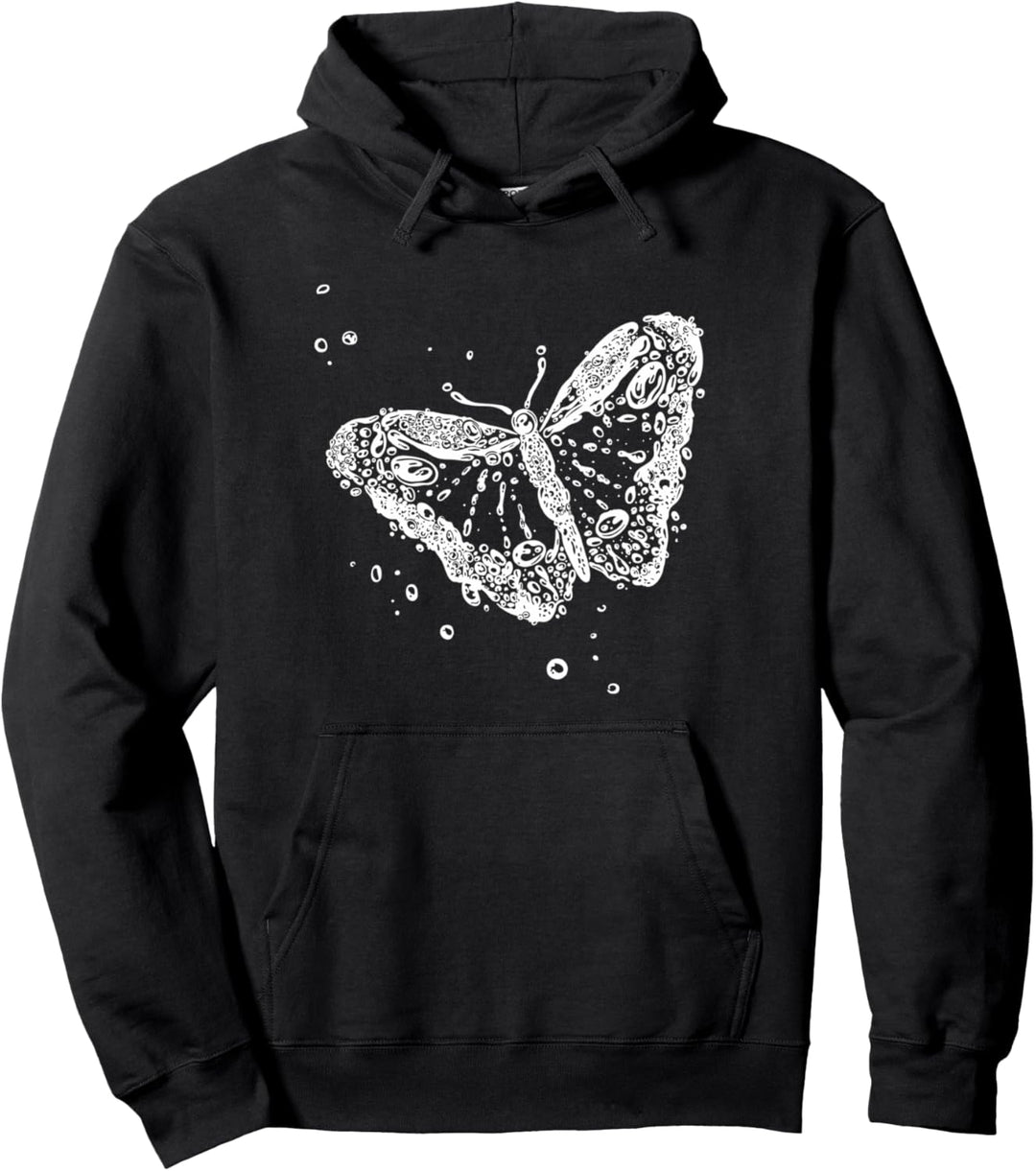 Schmetterling aus Wasser Wassertropfen Sommer Geschenkidee Pullover Hoodie