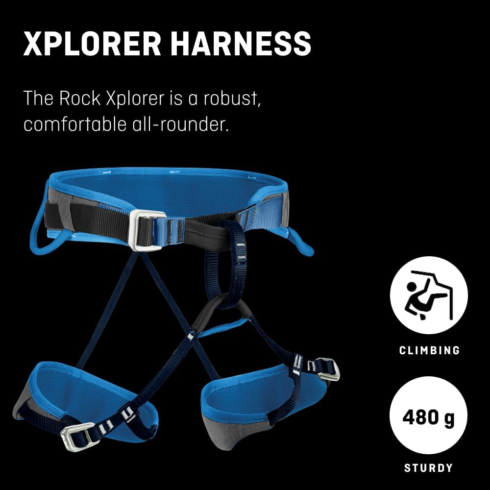 Salewa Xplorer Harness Klettergurt M-L CARBON, M-L CARBON