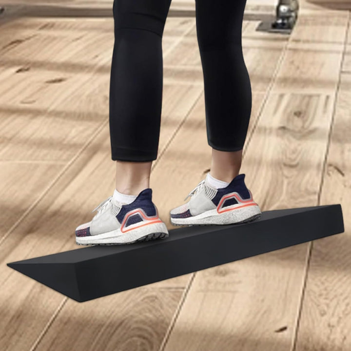 Squat Wedge, Kniebeugenblock, Hochbelastbare & Rutschfeste Squat Wedge, Wadenstrecke Mit Gewichthebe
