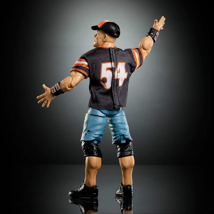 Mattel WWE Elite Collection Actionfigur und Zubehör, Premium Live-Event John Cena-Set, Wrestlemania