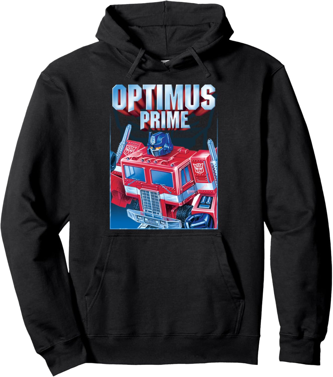 Transformers Optimus Prime Porträt Pullover Hoodie
