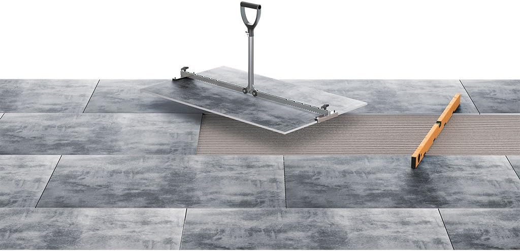 LANGFIT® Fliesenheber - Rückenfreundlich durch extra langen Griff - 50 bis 100cm - Für schmale Fugen