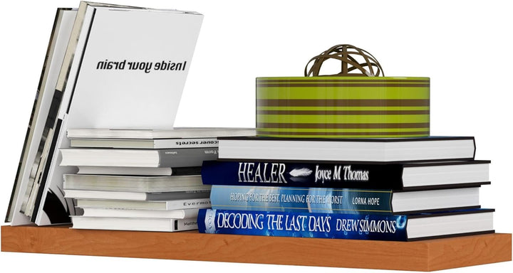 AKORD Wandregal PS-3 60 cm | Bücherregal Spielzeug Blumen Dekorationen | für Wohnzimmer Schlafzimmer