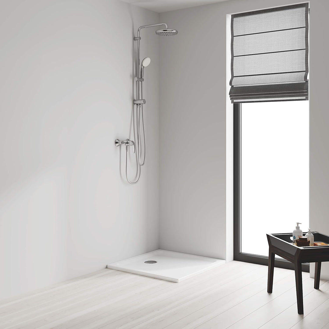 GROHE Tempesta 210 Flex - Duschsystem mit Umstellung für die Wandmontage (Wandmontage, 390 mm Duscha