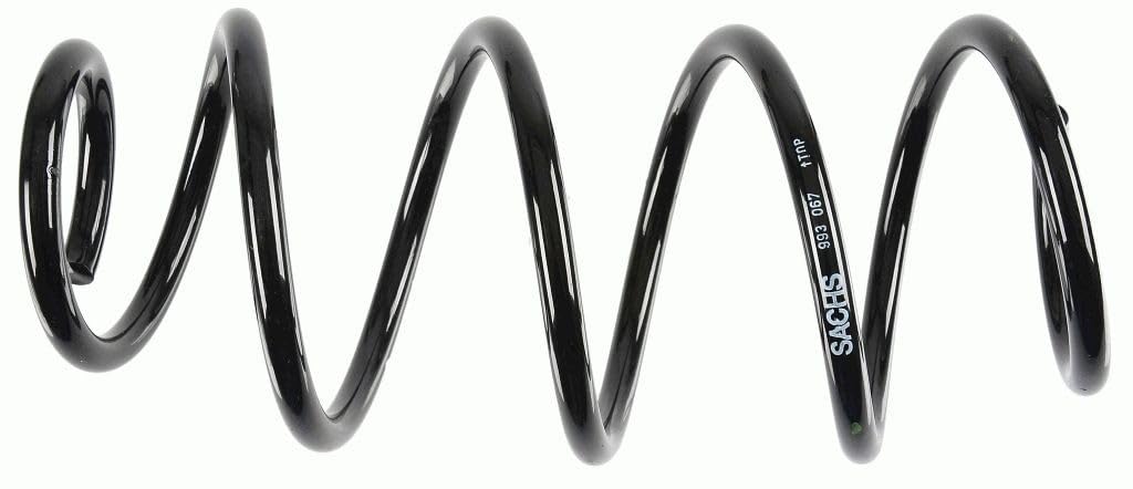 2x Original Sachs 993067 Fahrwerksfeder Vorderachse Kompatibel mit Toledo IV 2012-2017 Fabia III 201