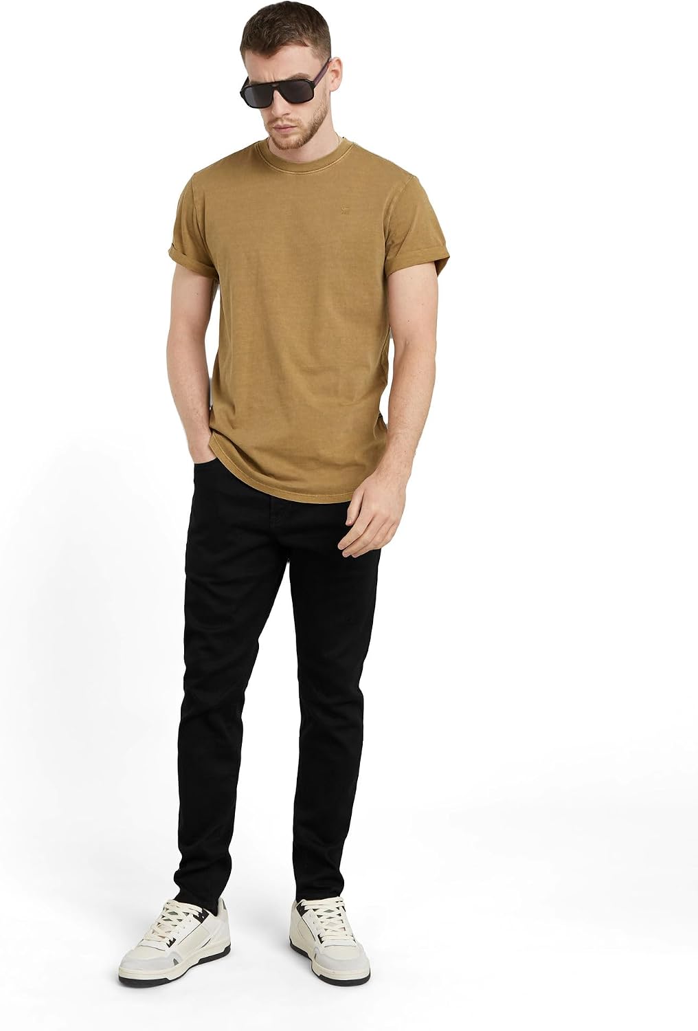 G-STAR RAW Herren D-Staq 3D Slim Jeans 26W / 30L Schwarz (Pitch Black D05385-b964-a810), 26W / 30L S
