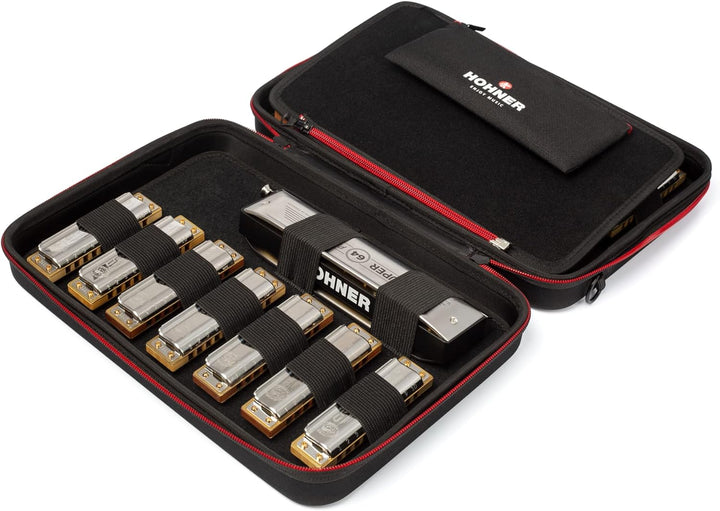 HOHNER Tasche, FlexCase, L, für 18 Mundharmonikas, L