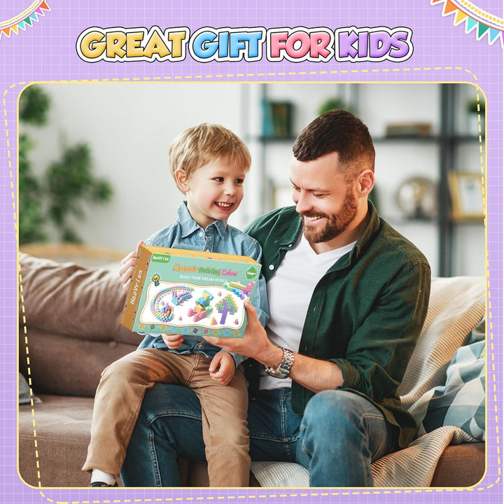 100 Stück Magnetische Bausteine Blöcke für Kinder, Magnetbausteine Magnet Spielzeug Kinder, Magnetis