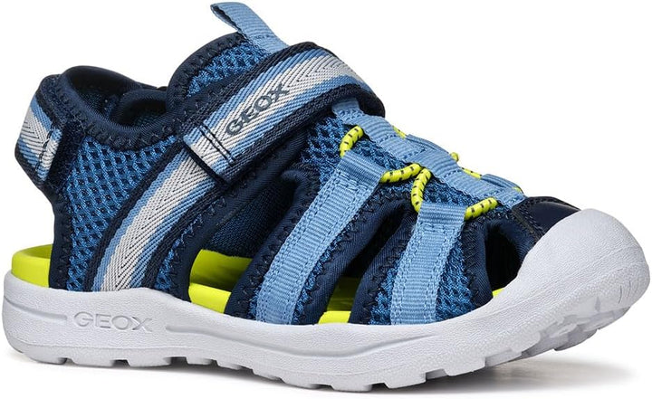 Geox Baby - Jungen B Sandal Multy Boy BSandalen 24 EU Navy Lt Blue, 24 EU Navy Lt Blue