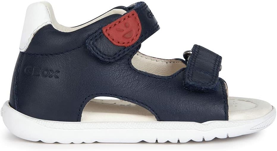 Geox Jungen B Sandal Macchia BoySandal 18 EU Navy, 18 EU Navy