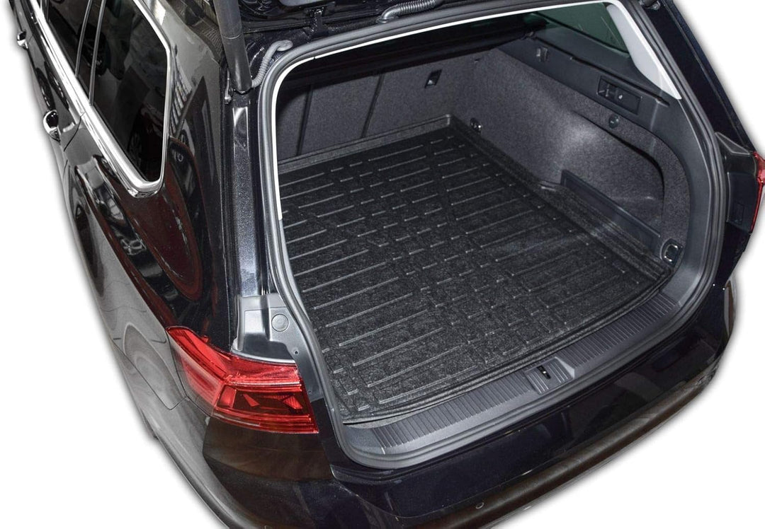 SCOUTT | Kofferraumwanne Laderaumwanne Kompatibel mit Passat B8 Kombi 2014-2023, mit Hoher Rand, Kof