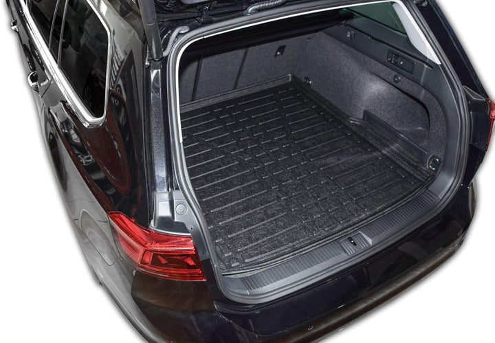 SCOUTT | Kofferraumwanne Laderaumwanne Kompatibel mit Passat B8 Kombi 2014-2023, mit Hoher Rand, Kof