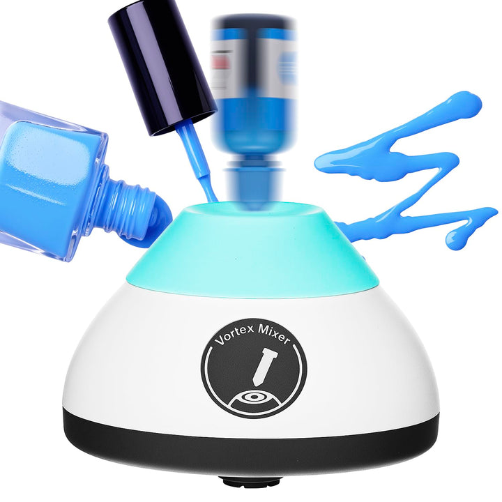 QWORK® 2000rpm Mini Vortex Mischer Touch Funktion Schüttler Mix bis zu 50ml- für Reagenzgläser, Acry