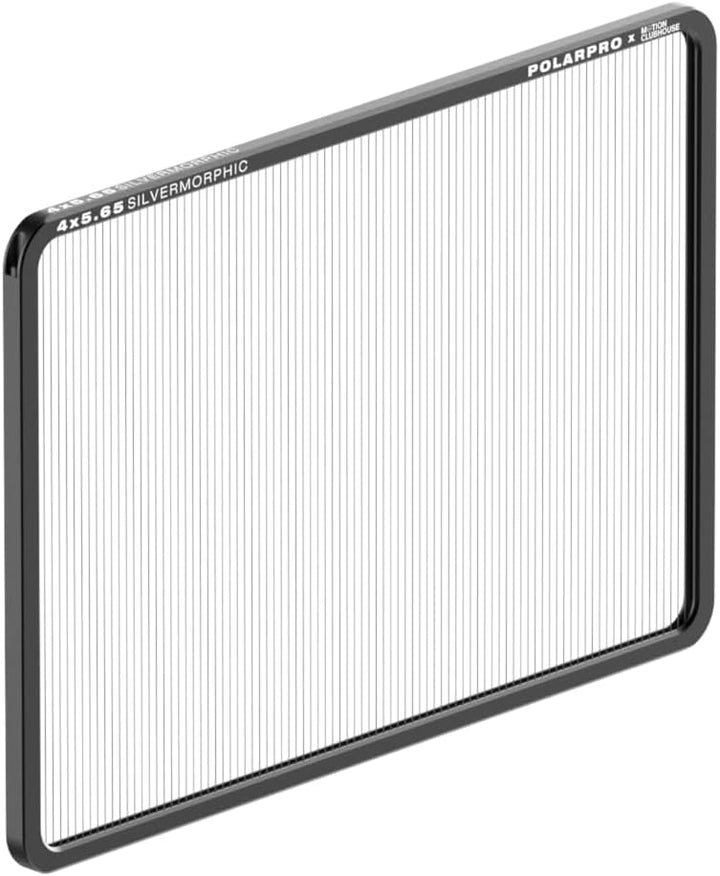 PolarPro - SilverMorphic - 4x5.65 Filter - Aluminiumrahmen - 100% sichtbare Filterätzungen - Fingera