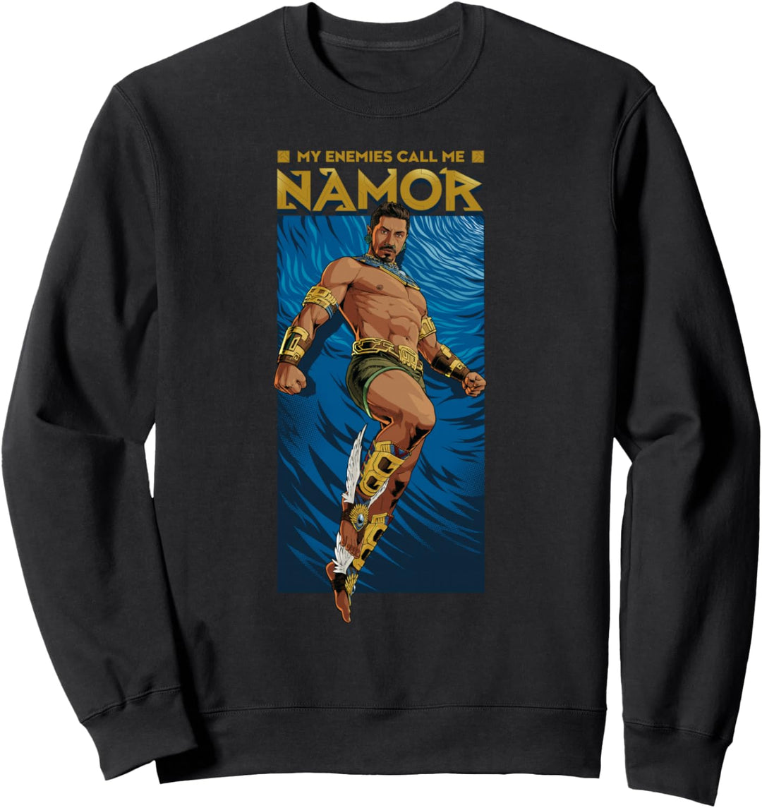 Marvel Black Panther: Wakanda Forever Enemies Call Me Namor Sweatshirt