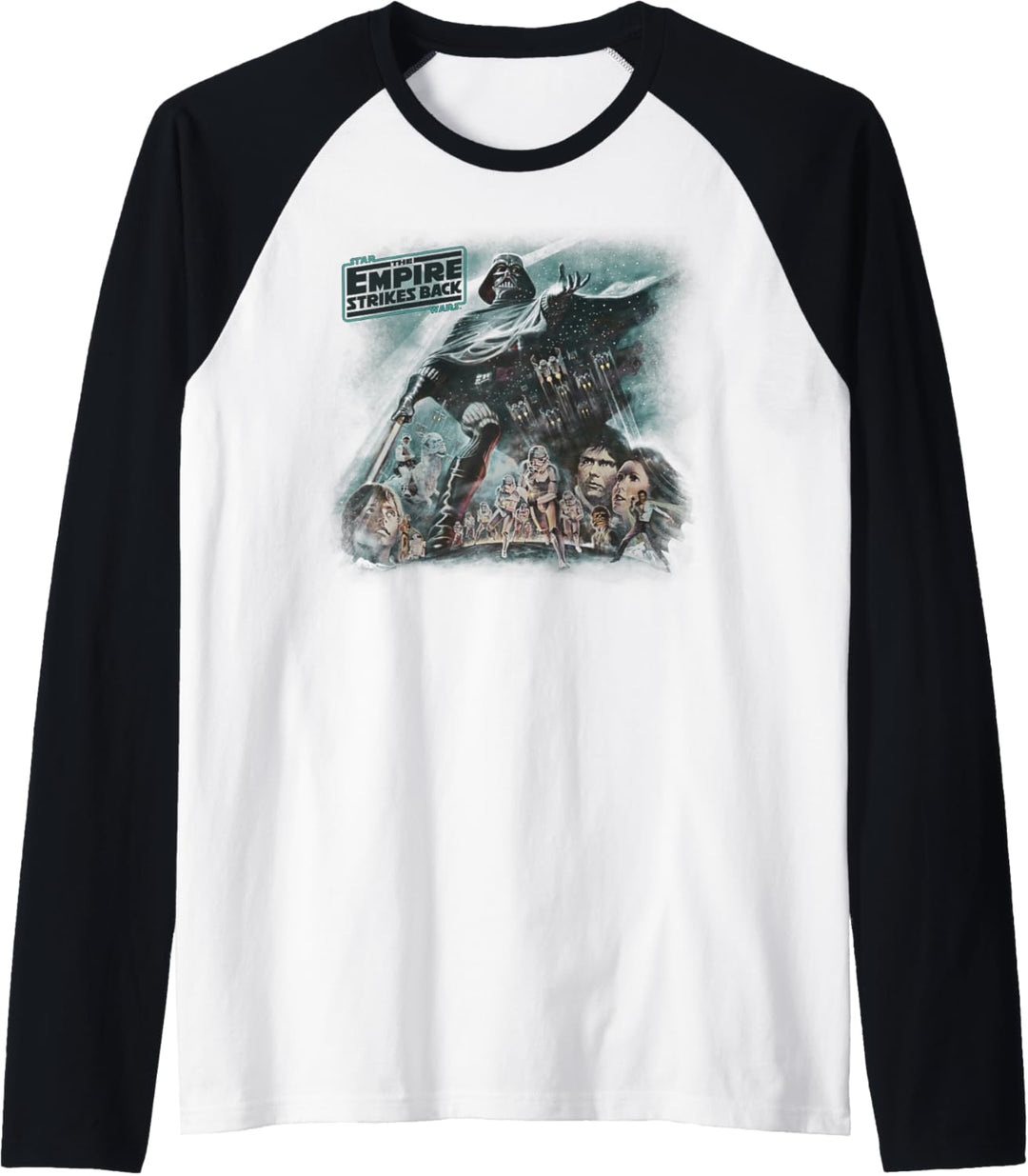 Star Wars Group Shot The Empire Strike Back Smokey Poster Raglan