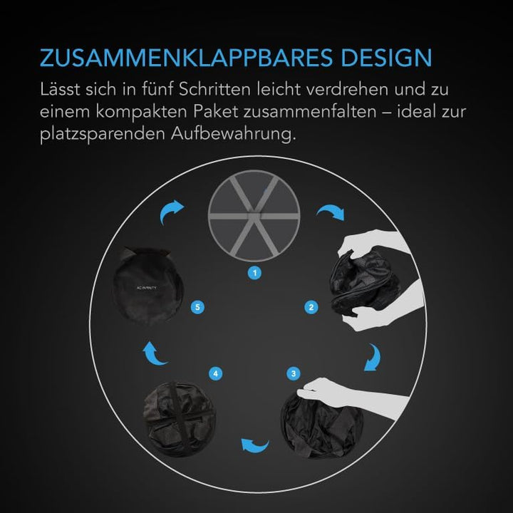 AC Infinity Kräuter-Trockengestell, 4-lagiges Hängenetz für Pflanzen, Samen und Knospen, 61 cm Durch