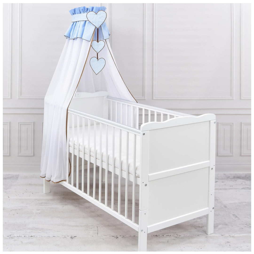 Generisch Baby Delux Babybett Himmel Betthimmel Chiffon Baldachin für Babybett Kinderbett Wiege Stub