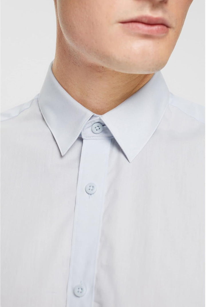 ESPRIT Herren Hemd, 440/Light Blue