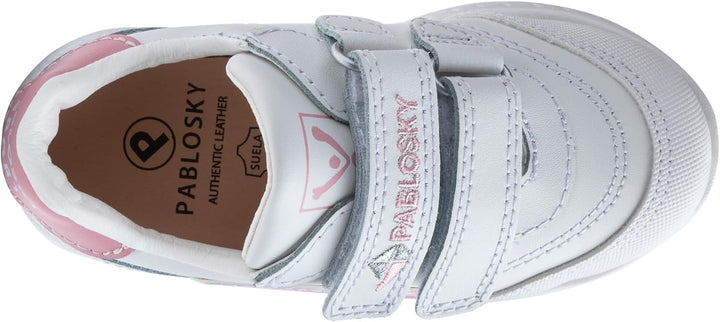 Pablosky Mädchen 297007 Sneaker 20 EU Weiss, 20 EU Weiss