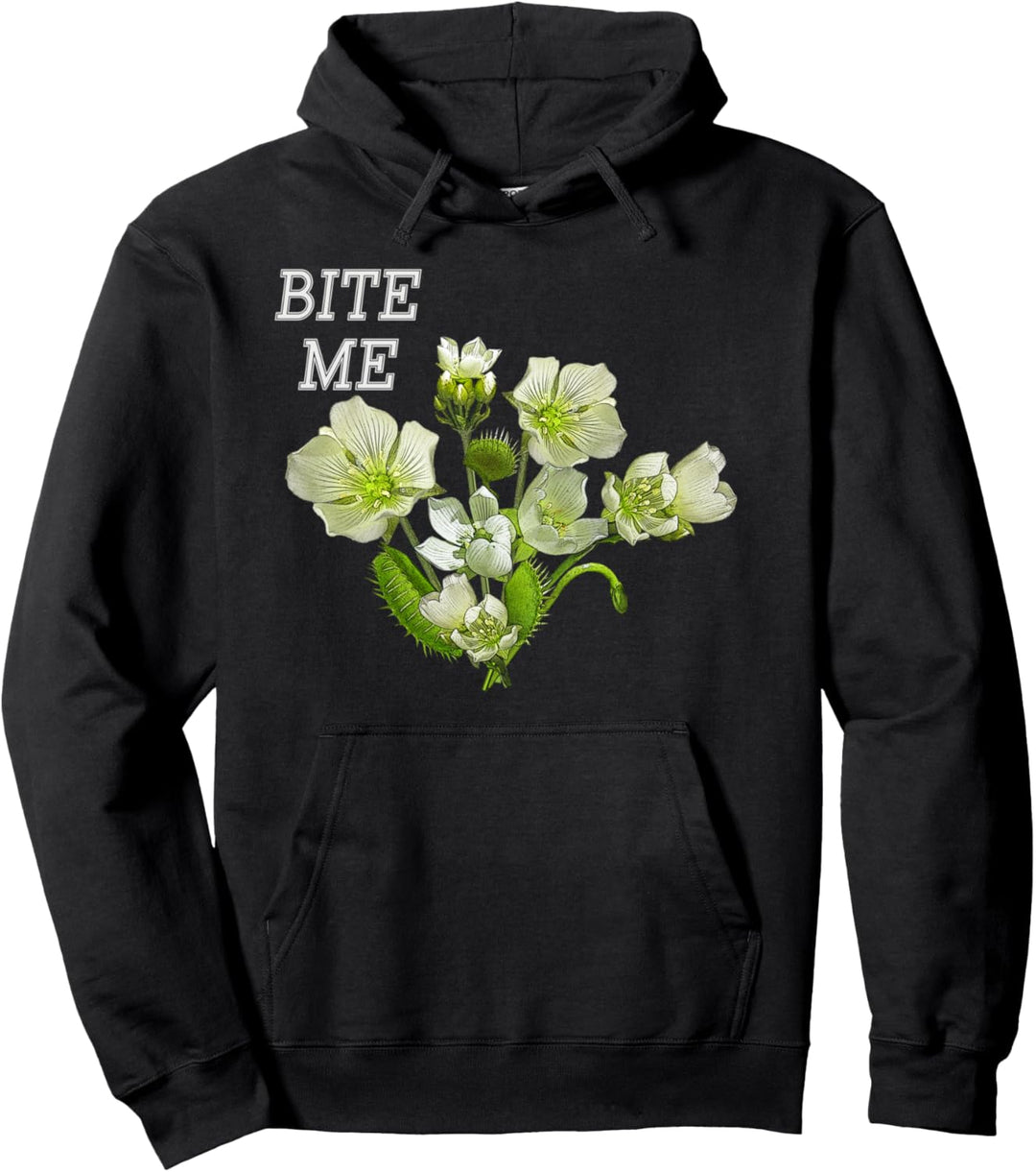 Coole Fleischfressende Planze Bite Me Halloween Kostüm Pullover Hoodie