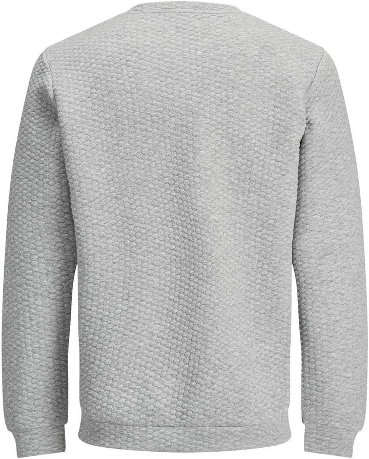 JACK & JONES Herren Pullover jjStructure grau L
