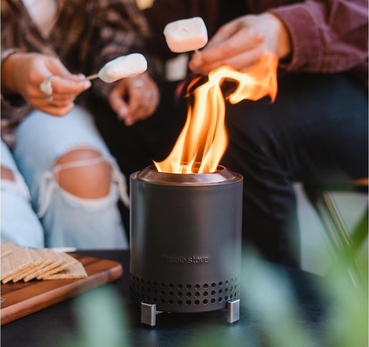 Solo Stove Mesa Tischfeuer Outdoor | Raucharmer Mini Tischkamin, Deko für Garten, Terrasse und Balko