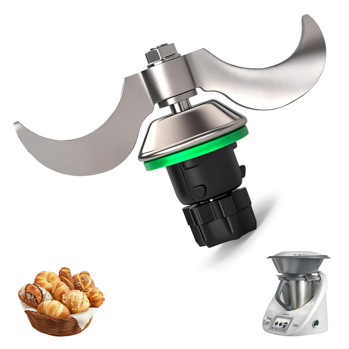 Teigmesser für Thermomix TM7 TM6 TM5, Ersatzteile Meistermix Knetmesser für Thermomix Messer, Mixmes