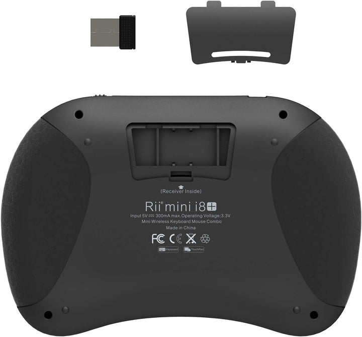 Rii Mini i8+ Wireless (Spanisch QWERTY) - Mini Tastatur mit Touchpad
