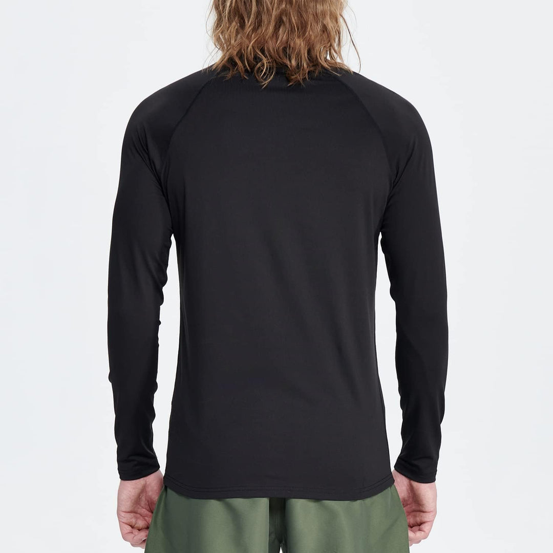 HUGE SPORTS Herren Festes Rashguard Langarm Surfen Schwimmshirt Langarmshirt alle Outdoor Aktivitäte