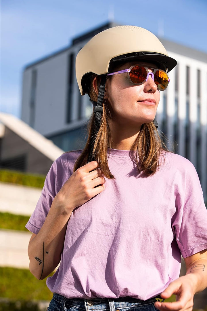 ALPINA BEAM II - Verspiegelte und Bruchsichere Sonnenbrille Mit 100% UV-Schutz Für Erwachsene Einhei