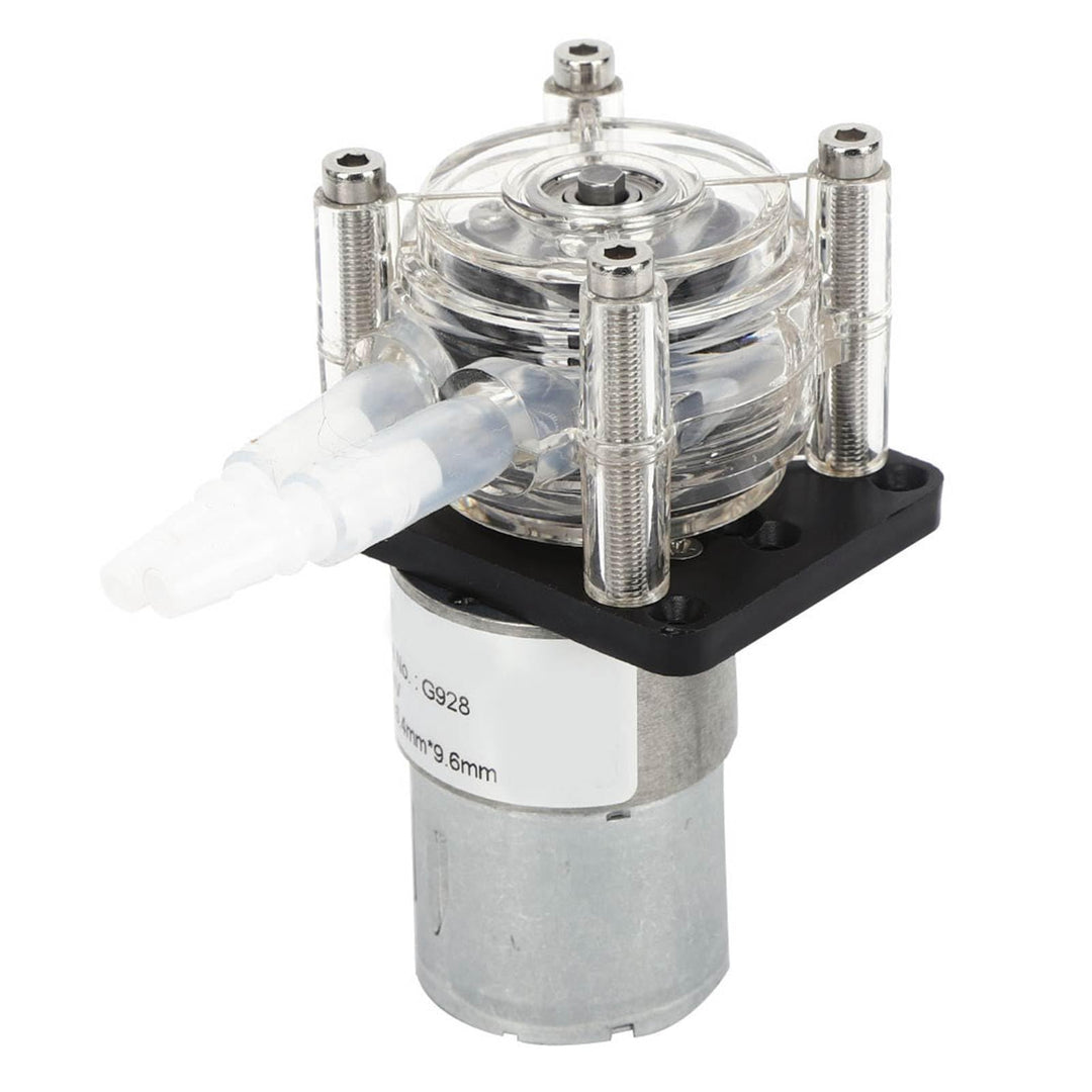 Fafeicy 24V Peristaltikpumpe G928 mit Kartenschlitzdesign, 500 ml/min Peristaltikpumpe mit grossem D