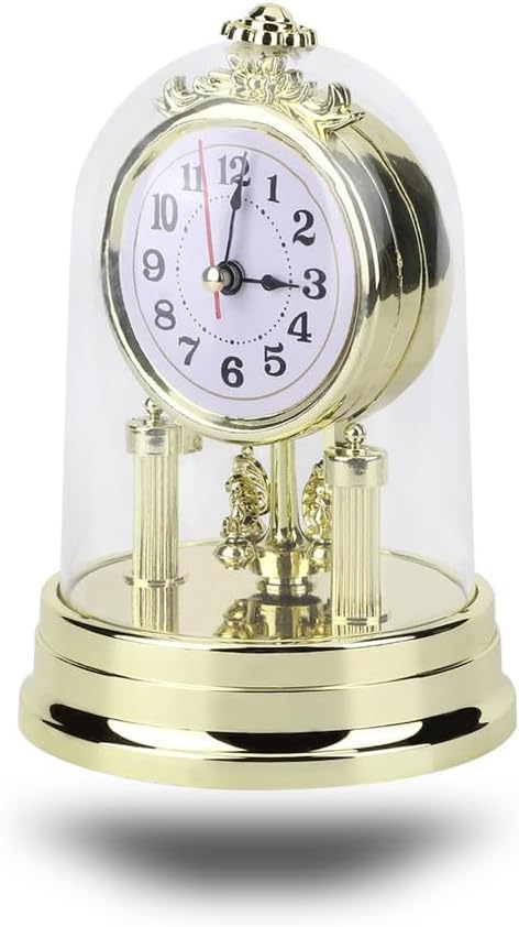 Tischuhr, Tischuhren Uhr, Pendeluhr Kaminuhr Vintage Tischuhr Mit Transparenter Abdeckung MöBel Weck