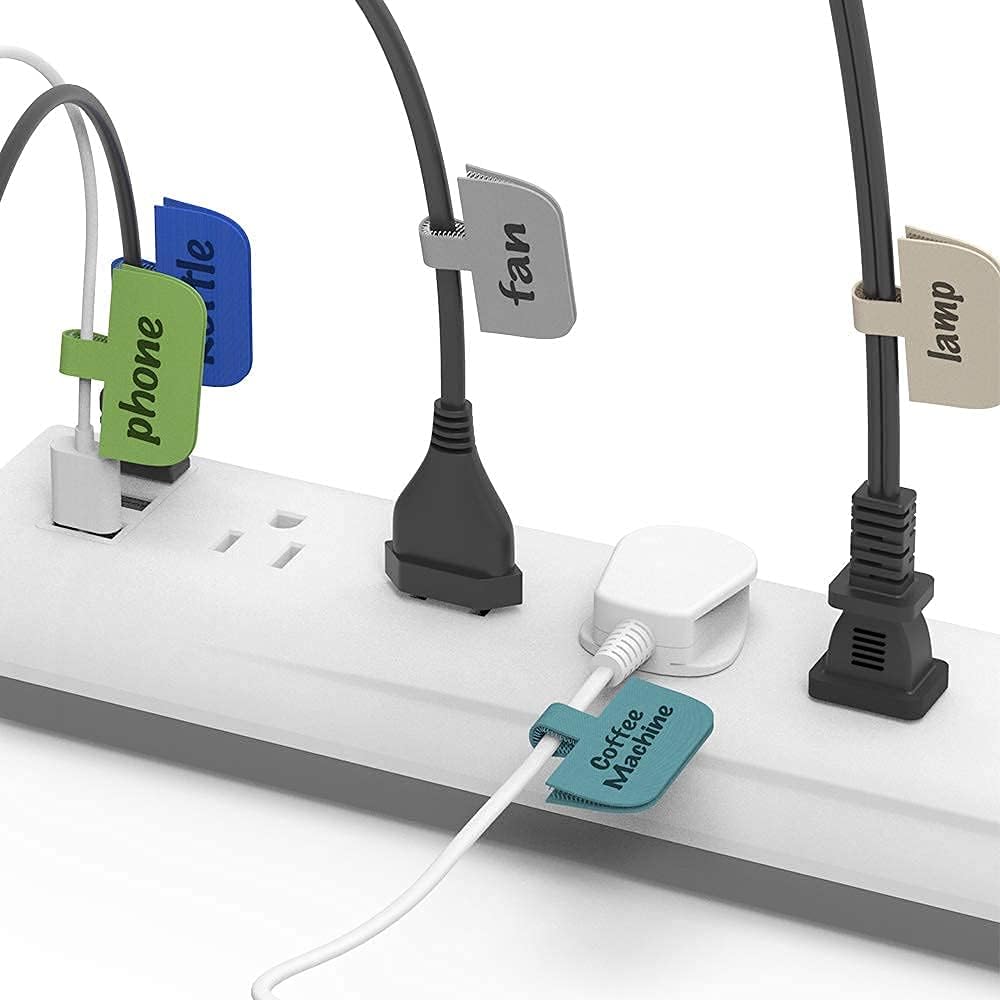 Kabeletiketten, XIAOXI Kabeletikett Write On Cord-Etiketten, Drahtetiketten, und Kabeletiketten Iden
