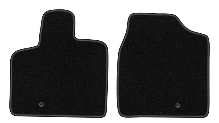 Velours Vorne Fussmatten passend für Chrysler Voyager V (2008-2011) | Qualität: Basic - Genaue Passf