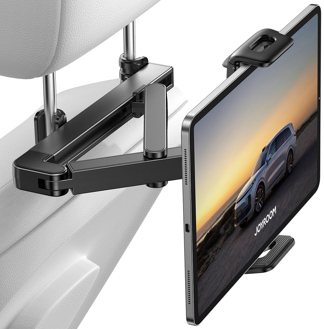 JOYROOM Tablet Halterung Auto [Stabilisierende dreieckige Struktur] iPad Halterung Auto mit Doppelte