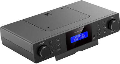 VR-Radio Unterbauradio: Unterbau-Küchenradio DAB+/UKW, RDS, Wecker, Timer, LCD-Display, AUX (Unterba