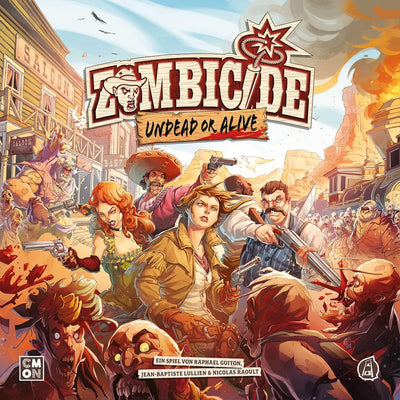 CMON | Zombicide: Undead or Alive | Grundspiel | Kennerspiel | Dungeon Crawler | 1-6 Spieler | Ab 14