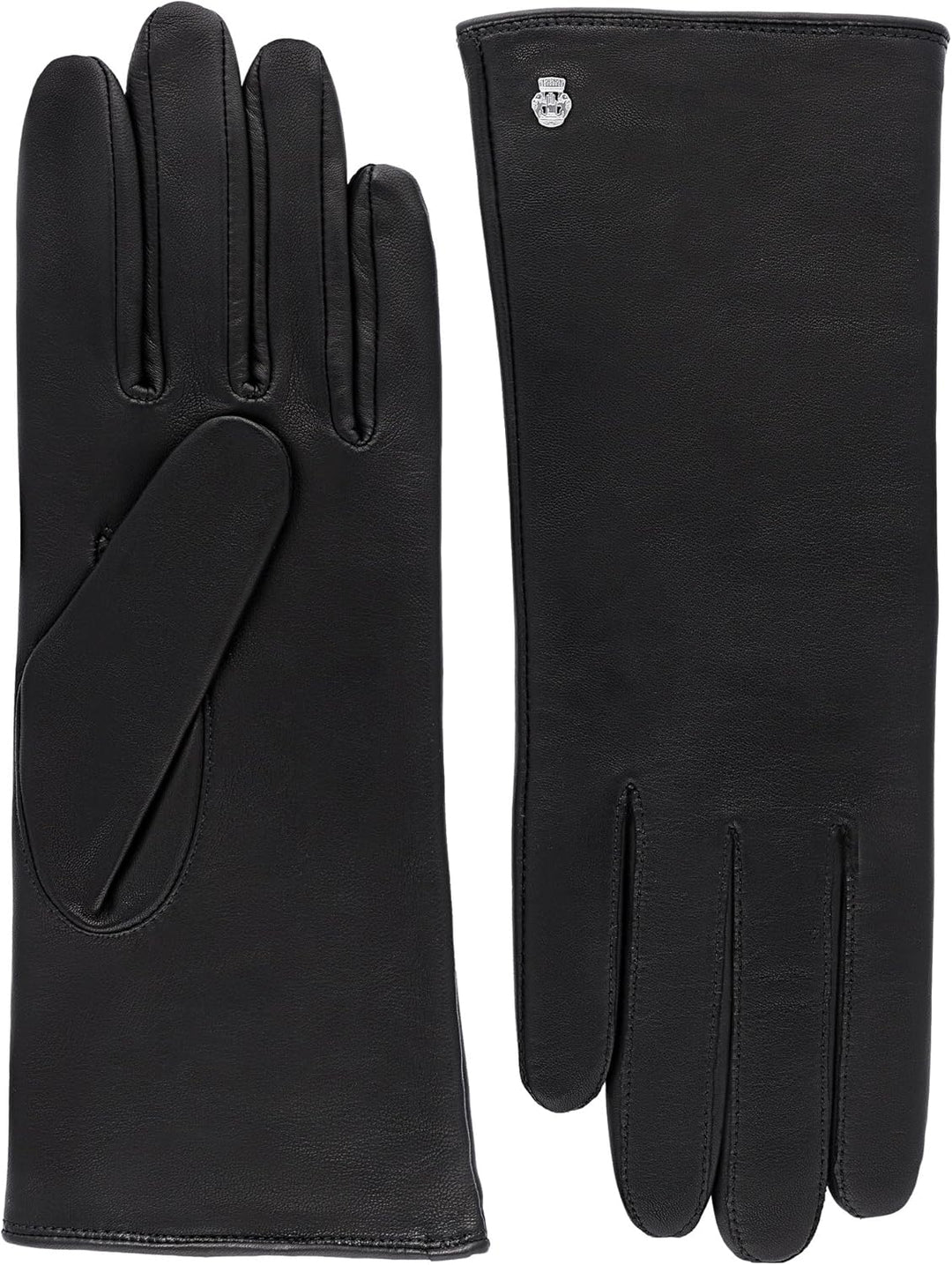 Roeckl Damen Handschuhe Classic, Einfarbig 6 Schwarz (Black 000), 6 Schwarz (Black 000)