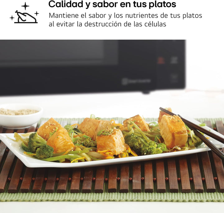 LG - Mikrowelle, Grill, Smart Inverter Schwarz