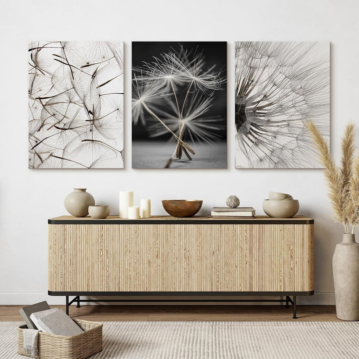 Muralo - Wandbilder Set - Leinwand Bilder Set Aufhängefertig - Bilder für Wohnzimmer Schlafzimmer -