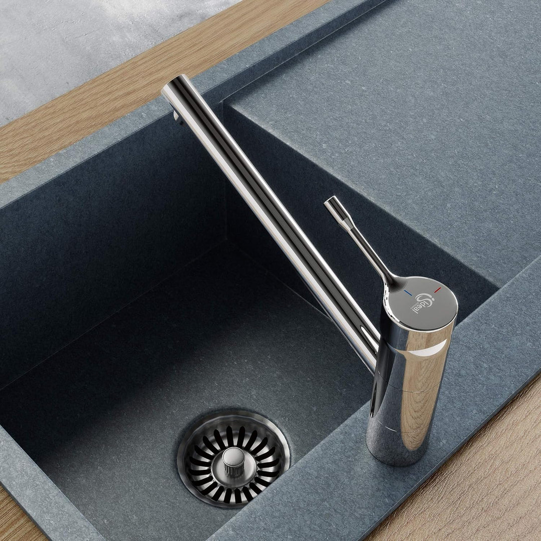 Ideal Standard BC295AA Ceralook Küchenarmatur verlängerter Sockel Hebel, Hebel