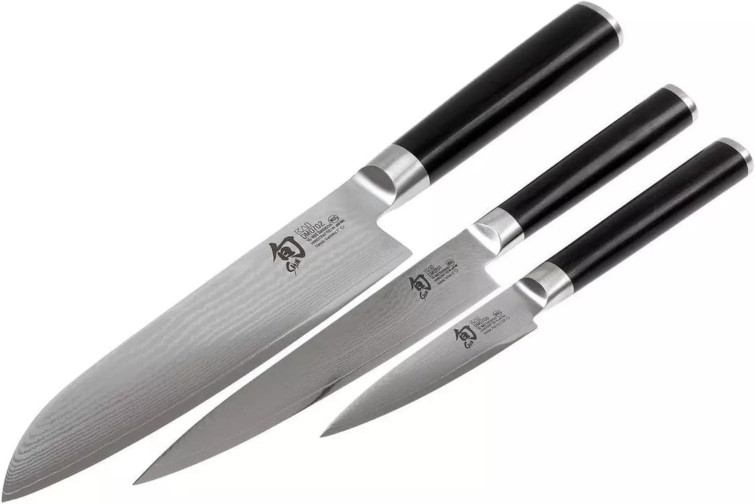 KAI DMS-310 Shun Set Messerset DM-0700+ DM-07, Silber,holzfarbe
