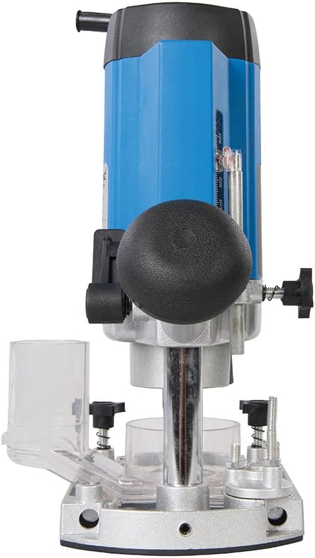 Silverline 329863 Oberfräse, 1/4 Zoll, 1020 W 1 Blau, 1 Blau