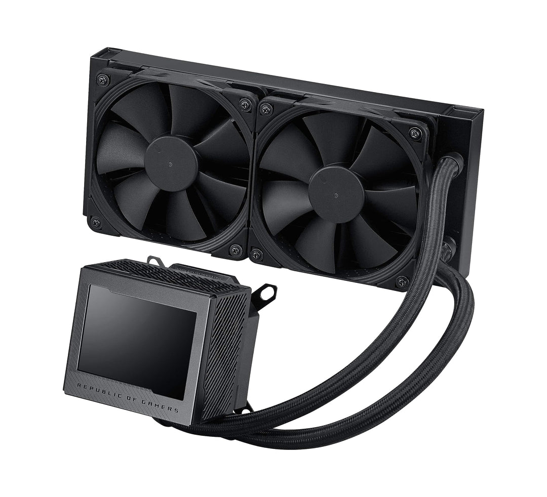 ASUS ROG Ryujin III 240 All-in-One Flüssig CPU-Kühler (3,5 Zoll LCD, Asetek-Pumpe der 8. Generation,