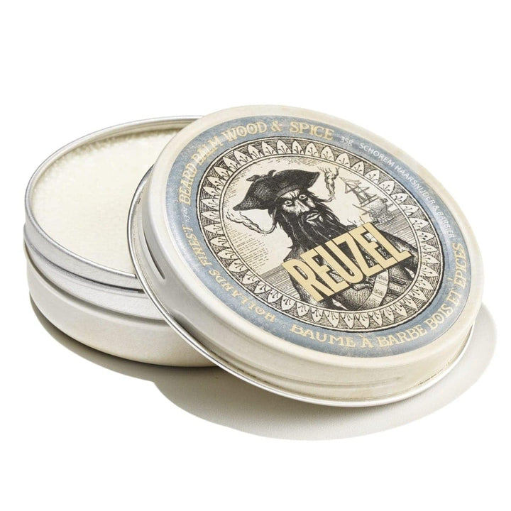 Reuzel Beard Balm, Wood & Spice, Masculine Scent, 35 g