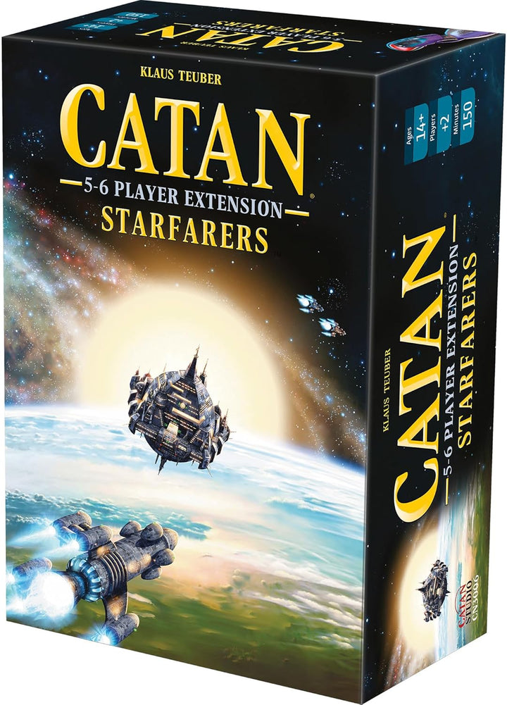 CATAN, Catan Starfarers 5 & 6 Player, Board Game Extension, Ages 14+, 3-6 Players, 120 Minutes Minut